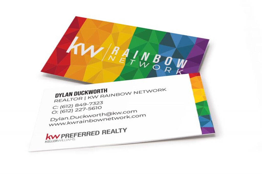 KW Rainbow Network Business Cards