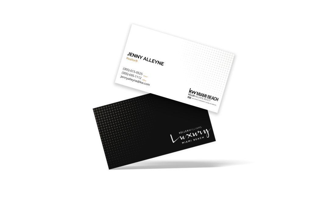 KWMB | Black KW Business Card